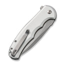 CIVIVI Button Lock Praxis Flipper Knife Aluminum Handle (3.75" Nitro - V Blade) C18026E - 2 - CIVIVI