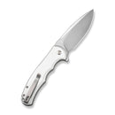 CIVIVI Button Lock Praxis Flipper Knife Aluminum Handle (3.75" Nitro - V Blade) C18026E - 2 - CIVIVI