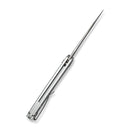 CIVIVI Button Lock Praxis Flipper Knife Aluminum Handle (3.75" Nitro - V Blade) C18026E - 2 - CIVIVI