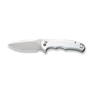 CIVIVI Button Lock Praxis Flipper Knife Aluminum Handle (3.75" Nitro - V Blade) C18026E - 2 - CIVIVI