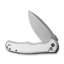 CIVIVI Button Lock Praxis Flipper Knife Aluminum Handle (3.75" Nitro - V Blade) C18026E - 2 - CIVIVI