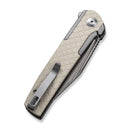 CIVIVI Cachet Flipper Knife Stainless Steel & G10 Handle (3.48" 14C28N Blade) C20041B - 2 - CIVIVI