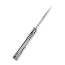 CIVIVI Cachet Flipper Knife Stainless Steel & G10 Handle (3.48" 14C28N Blade) C20041B - 2 - CIVIVI