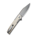 CIVIVI Cachet Flipper Knife Stainless Steel & G10 Handle (3.48" 14C28N Blade) C20041B - 2 - CIVIVI