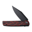 CIVIVI Cachet Flipper Knife Stainless Steel & G10 Handle (3.48" 14C28N Blade) C20041C - 1 - CIVIVI