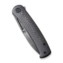 CIVIVI Caetus Flipper Knife Carbon Fiber Handle (3.48" Damascus Blade) C21025C - DS1 - CIVIVI