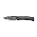 CIVIVI Caetus Flipper Knife Carbon Fiber Handle (3.48" Damascus Blade) C21025C - DS1 - CIVIVI