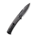CIVIVI Caetus Flipper Knife Carbon Fiber Handle (3.48" Damascus Blade) C21025C - DS1 - CIVIVI