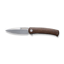 CIVIVI Cetos Flipper Knife Micarta With Stainless Steel Handle (3.48" 14C28N Blade) C21025B - 1 - CIVIVI
