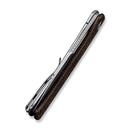 CIVIVI Cetos Flipper Knife Micarta With Stainless Steel Handle (3.48" 14C28N Blade) C21025B - 1 - CIVIVI