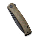 CIVIVI Cetos Flipper Knife Micarta & Stainless Steel Handle (3.48" 14C28N Blade) C21025B - 3 - CIVIVI