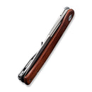 CIVIVI Cetos Flipper Knife Wood & Stainless Steel Handle (3.48" 14C28N Blade) C21025B - 4 - CIVIVI