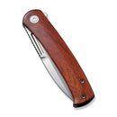 CIVIVI Cetos Flipper Knife Wood & Stainless Steel Handle (3.48" 14C28N Blade) C21025B - 4 - CIVIVI