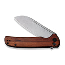 CIVIVI Chevalier Flipper & Button Lock Knife Wood Handle (3.46" 14C28N Blade) C20022 - 3 - CIVIVI