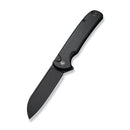 CIVIVI Chevalier II Flipper & Button Lock Knife Aluminum Handle (3.47" 14C28N Blade) C20022B - 1 - CIVIVI