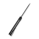 CIVIVI Chevalier II Flipper & Button Lock Knife Aluminum Handle (3.47" 14C28N Blade) C20022B - 1 - CIVIVI