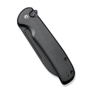 CIVIVI Chevalier II Flipper & Button Lock Knife Aluminum Handle (3.47" 14C28N Blade) C20022B - 1 - CIVIVI