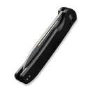 CIVIVI Chevalier II Flipper & Button Lock Knife Aluminum Handle (3.47" Damascus Blade) C20022B - DS1 - CIVIVI