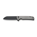 CIVIVI Chevalier II Flipper & Button Lock Knife Aluminum Handle (3.47" 14C28N Blade) C20022B - 3 - CIVIVI