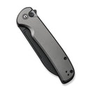 CIVIVI Chevalier II Flipper & Button Lock Knife Aluminum Handle (3.47" 14C28N Blade) C20022B - 3 - CIVIVI