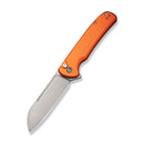 CIVIVI Chevalier II Flipper & Button Lock Knife Aluminum Handle (3.47" 14C28N Blade) C20022B - 2 - CIVIVI