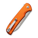 CIVIVI Chevalier II Flipper & Button Lock Knife Aluminum Handle (3.47" 14C28N Blade) C20022B - 2 - CIVIVI