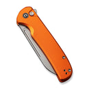 CIVIVI Chevalier II Flipper & Button Lock Knife Aluminum Handle (3.47" 14C28N Blade) C20022B - 2 - CIVIVI