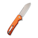 CIVIVI Chevalier II Flipper & Button Lock Knife Aluminum Handle (3.47" 14C28N Blade) C20022B - 2 - CIVIVI