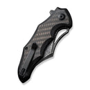 CIVIVI Chiro Flipper & Thumb Hole Knife Carbon Fiber & G10 Handle (3.1" Damascus Blade) C23046 - DS1 - CIVIVI