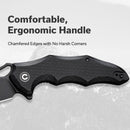CIVIVI Chiro Flipper & Thumb Hole Knife G10 Handle (3.1" 14C28N Blade) C23046 - 1 - CIVIVI