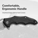 CIVIVI Chiro Flipper & Thumb Hole Knife G10 Handle (3.1" 14C28N Blade) C23046 - 3 - CIVIVI