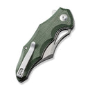 CIVIVI Chiro Flipper & Thumb Hole Knife Micarta Handle (3.1" 14C28N Blade) C23046 - 2 - CIVIVI
