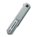 CIVIVI Chronic Flipper Knife G10 Handle (3.22" 9Cr18MoV Blade) C917A - CIVIVI