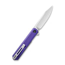CIVIVI Chronic Flipper Knife G10 Handle (3.22" 9Cr18MoV Blade) C917D - CIVIVI