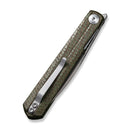 CIVIVI Clavi Front Flipper Knife Micarta Handle (3.06" Nitro - V Blade) C21019 - 3 - CIVIVI