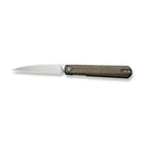 CIVIVI Clavi Front Flipper Knife Micarta Handle (3.06" Nitro - V Blade) C21019 - 3 - CIVIVI