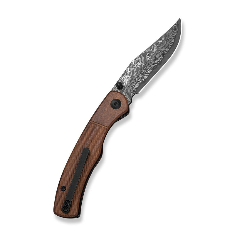 CIVIVI Clingman Front Flipper & Thumb Stud Knife Milled Guibourtia