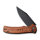 CIVIVI Cogent Flipper & Button Lock Knife Wood Handle (3.47" 14C28N Blade) C20038D - 8 - CIVIVI