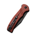 CIVIVI Cogent Flipper & Button Lock Knife G10 Handle (3.47" 14C28N Blade) C20038E - 2 - CIVIVI