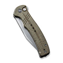 CIVIVI Cogent Flipper & Button Lock Knife Micarta Handle (3.47" 14C28N Blade) C20038D - 5 - CIVIVI