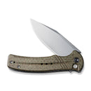 CIVIVI Cogent Flipper & Button Lock Knife Micarta Handle (3.47" 14C28N Blade) C20038D - 5 - CIVIVI