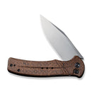 CIVIVI Cogent Flipper & Button Lock Knife Micarta Handle (3.47" 14C28N Blade) C20038D - 6 - CIVIVI