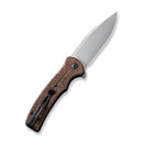 CIVIVI Cogent Flipper & Button Lock Knife Micarta Handle (3.47" 14C28N Blade) C20038D - 6 - CIVIVI