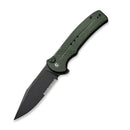 CIVIVI Cogent Flipper & Button Lock Knife Micarta Handle (3.47" 14C28N Blade) C20038E - 4 - CIVIVI