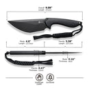 CIVIVI Concept 22 Fixed Blade Knife G10 Handle (4.8" D2 Blade) C21047 - 1 - CIVIVI