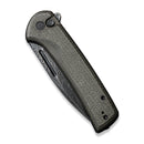 CIVIVI Conspirator Flipper & Button Lock Knife Micarta Handle (3.48" Damascus Blade) C21006 - DS1 - CIVIVI