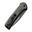 CIVIVI Conspirator Flipper & Button Lock Knife Micarta Handle (3.48" Damascus Blade) C21006 - DS1 - CIVIVI