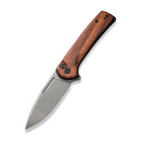 CIVIVI Conspirator Flipper & Button Lock Knife Wood Handle (3.48" Nitro - V Blade) C21006 - 3 - CIVIVI