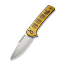 CIVIVI Conspirator Flipper & Button Lock Knife Ultem Handle (3.48" Nitro - V Blade) C21006 - 5 - CIVIVI