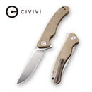 CIVIVI Courser Flipper Knife G10 Handle (3.45'' VG - 10 Blade) C804B - CIVIVI